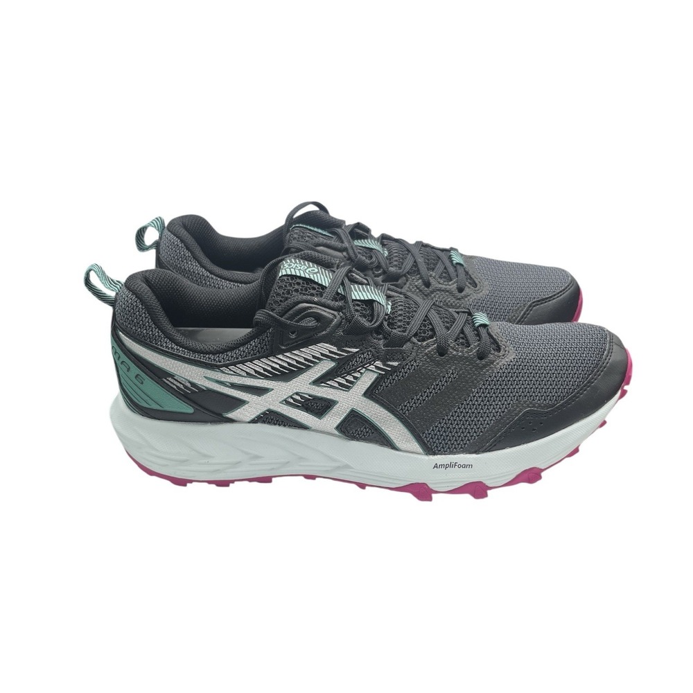 ASICS Women's Gel-Sonoma 6 Running‎ Shoes Size 10 Black/Pure Silver - 901